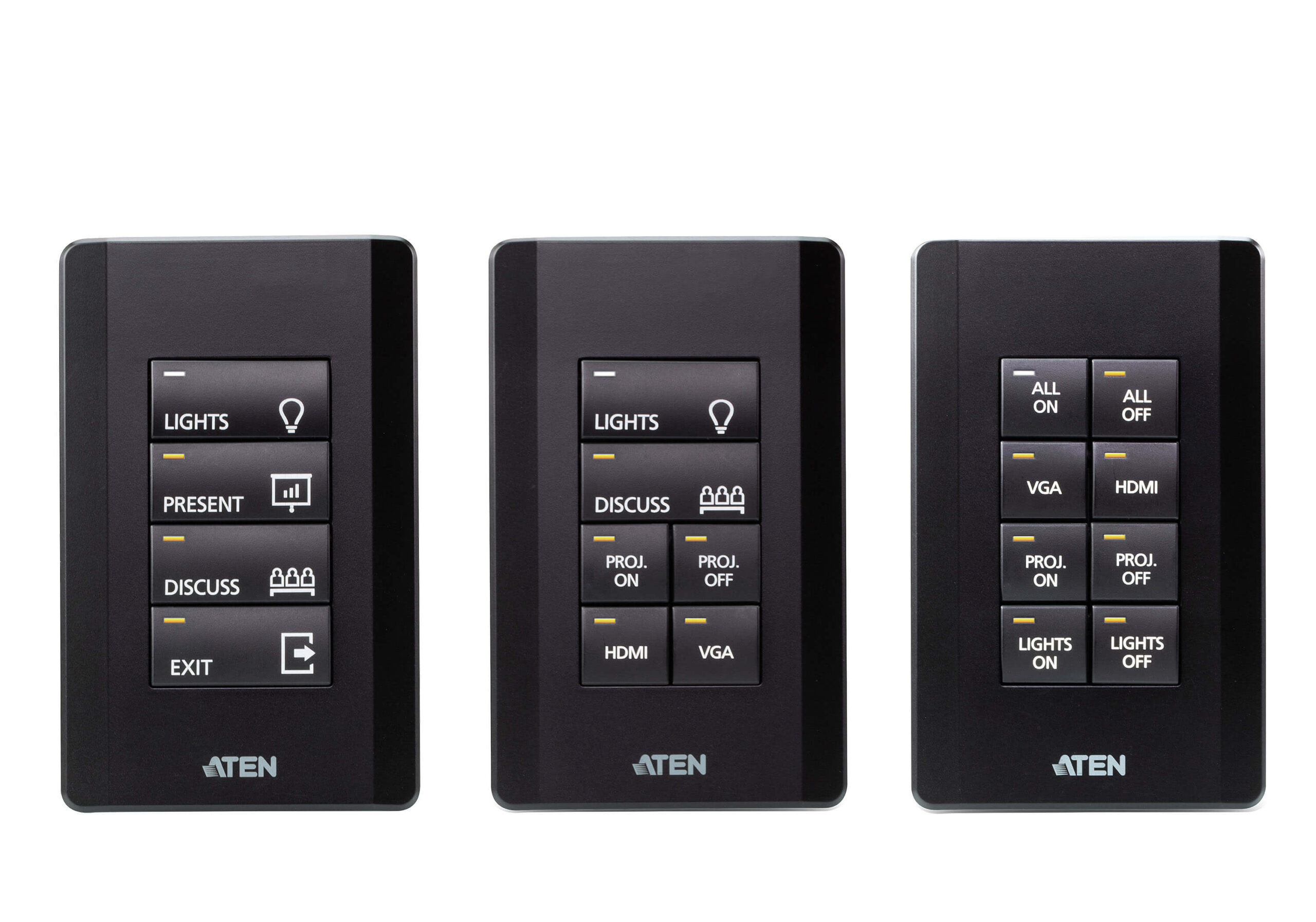 Teclado Programable de 8 Botones para Sistema de Control ATEN - Imagen 2