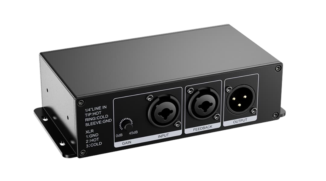 AI-NC100 – Procesador de Audio Con Cancelación de Ruido Por IA / De-Reverberación / AEC / Supresión de Feedback - Imagen 3