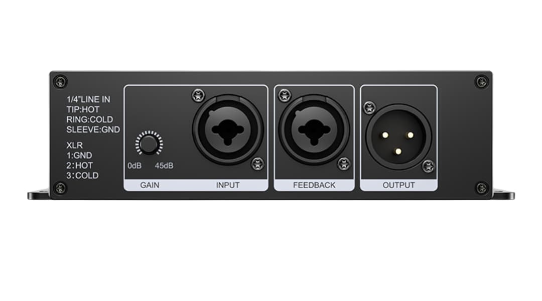 AI-NC100 – Procesador de Audio Con Cancelación de Ruido Por IA / De-Reverberación / AEC / Supresión de Feedback - Imagen 4