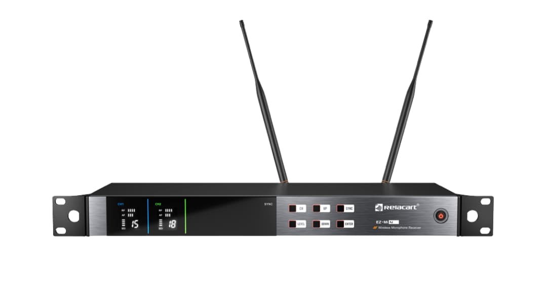 Sistema De Micrófono Inalámbrico True Diversity De Dos Canales