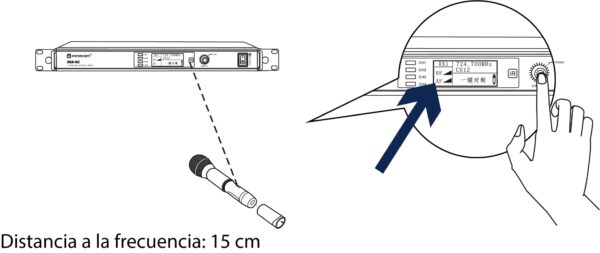 Micrófono Inalámbrico De Mano