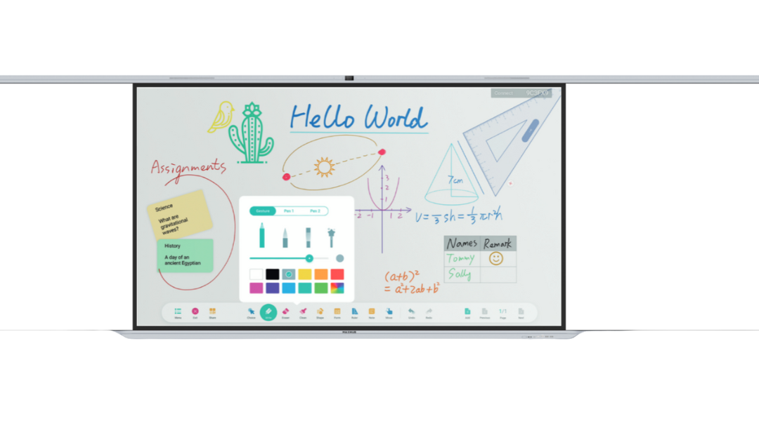 Smart Blackboard Incluye Tableros