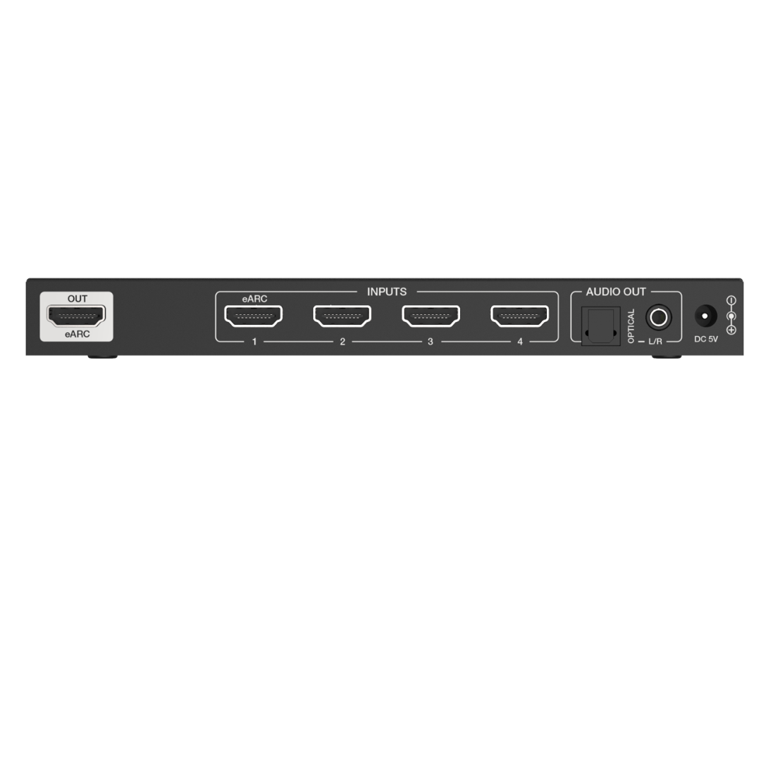 Switch HDMI 4x1 8K 60Hz con Salida de Audio - Imagen 2
