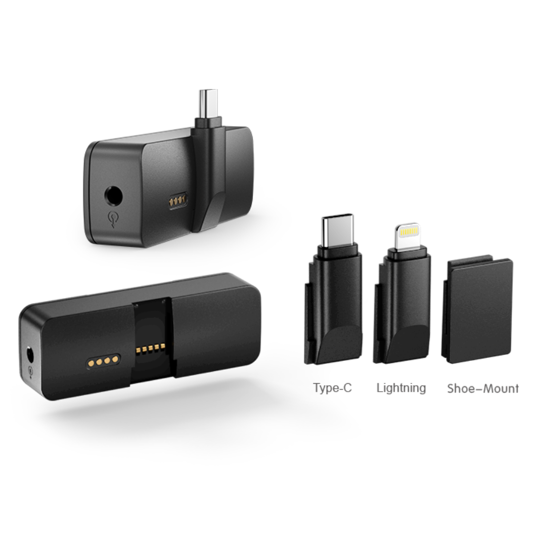 Sistema de Micrófono Inalámbrico Dual 2.4 GHz - Imagen 4