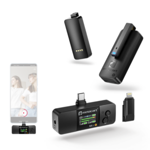 Sistema de Micrófono Inalámbrico Dual 2.4 GHz